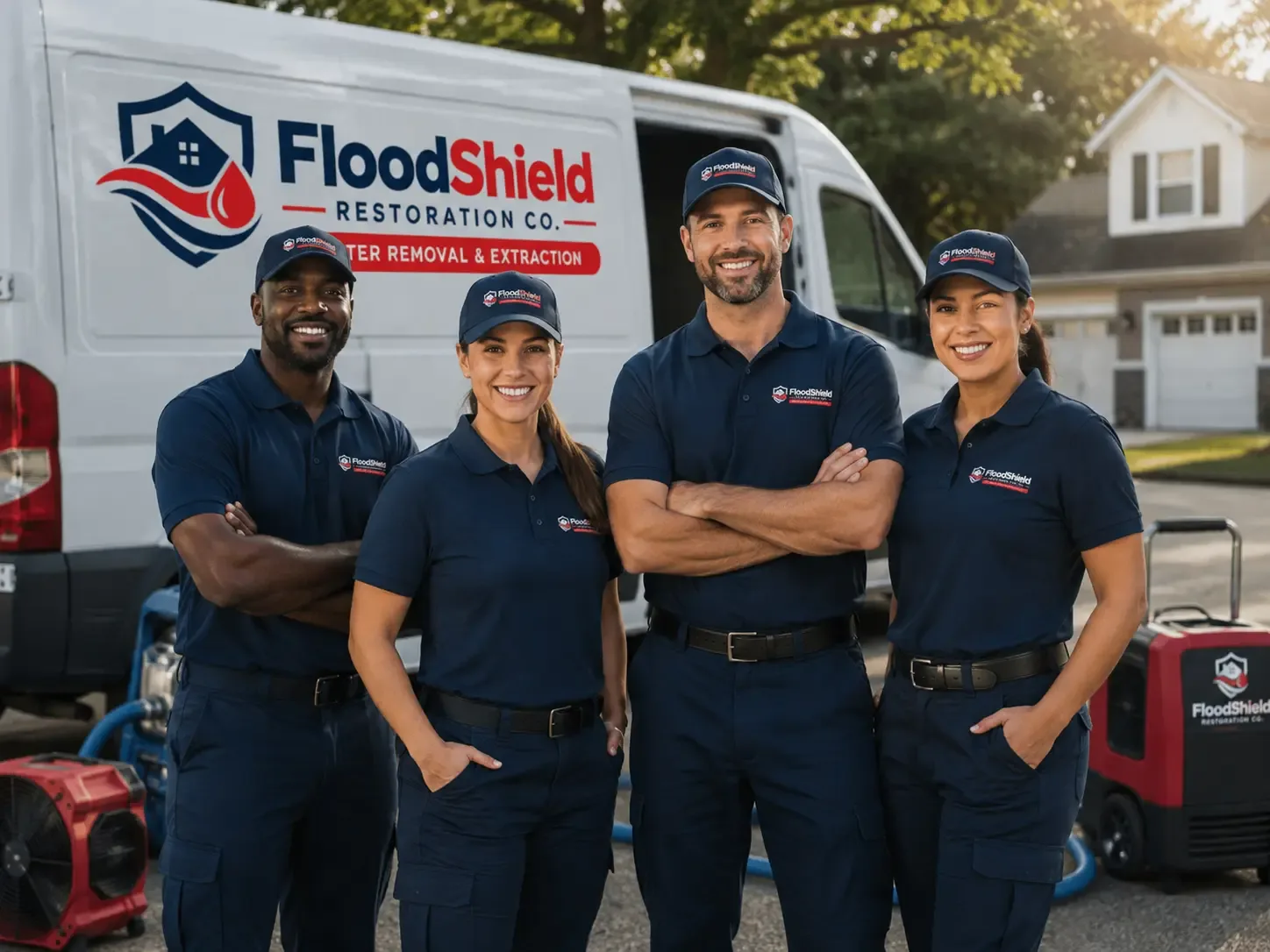 Flood Damage Restoration company in Center, NE