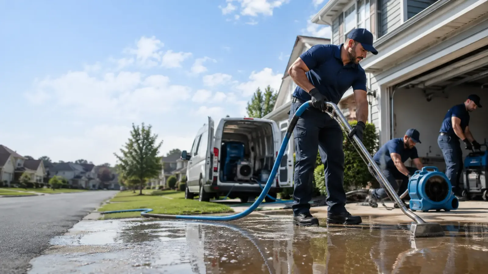 Flood Damage Restoration in Center, NE